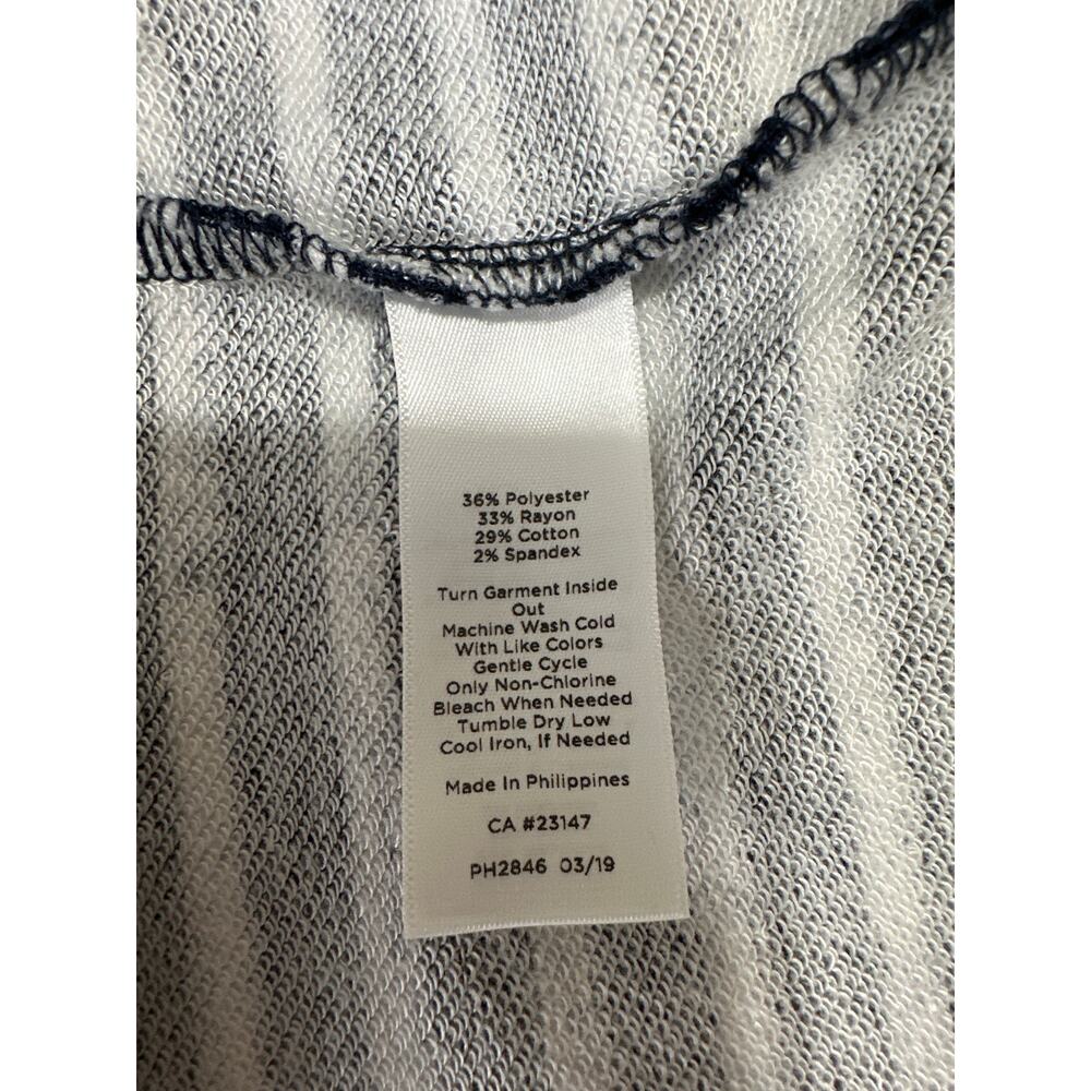 SOFT TERRY COWLNECK DRESS - STRIPE-M - Picture 6 of 9
